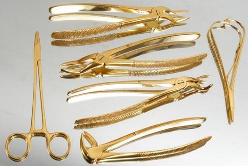 Инструменты из медицинского золота